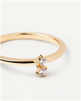 Anneau PDPaola Femme THE NEW ESSENTIALS in Argent Zirconia AN01-885-10 - AN01-885-12